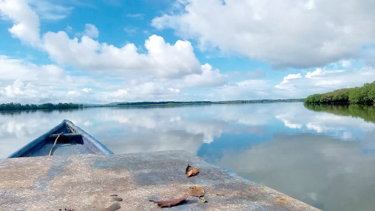 Laguna Boca de Trinidad en Río de Jesús, en Veraguas