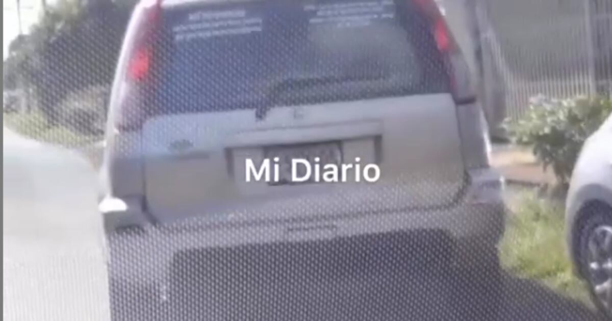 Borracho al volante con cuatro niños en David | Video