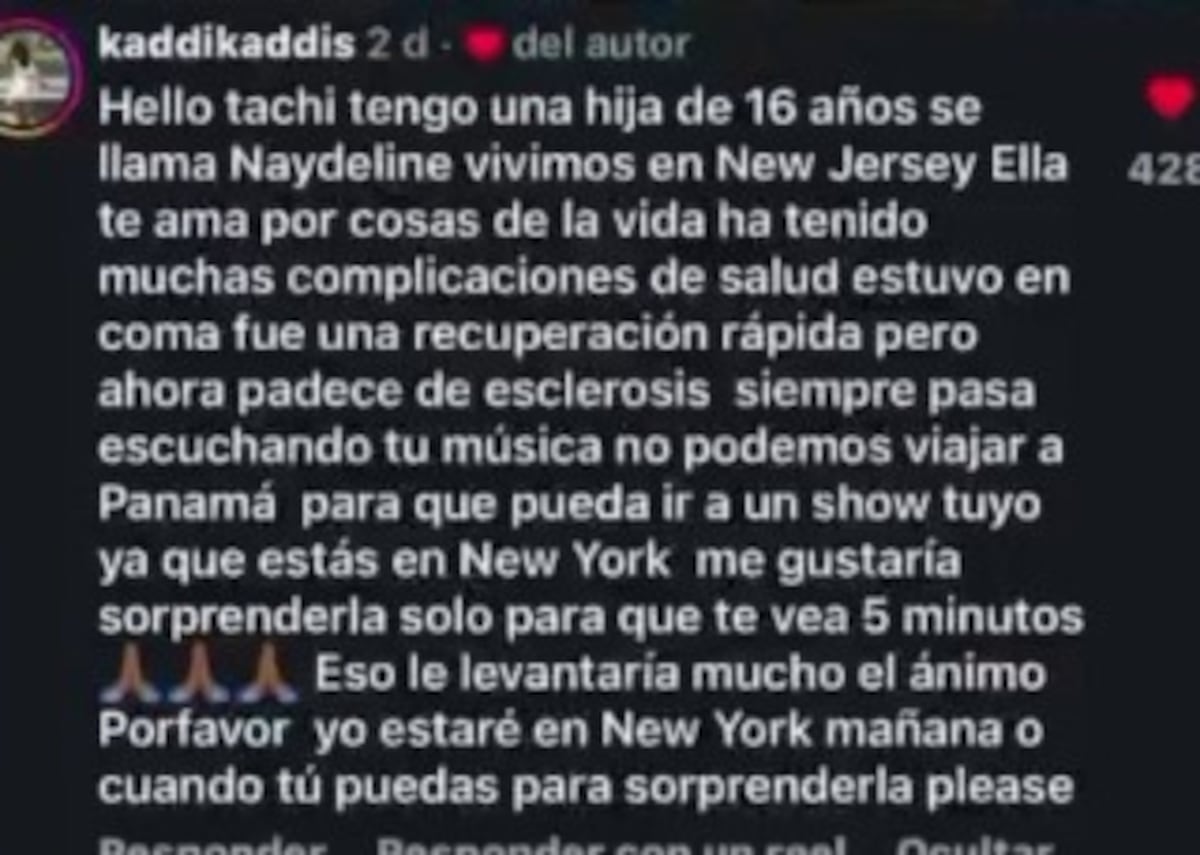 El Tachi le cumple el sueño a joven fan en Nueva York con emotiva sorpresa