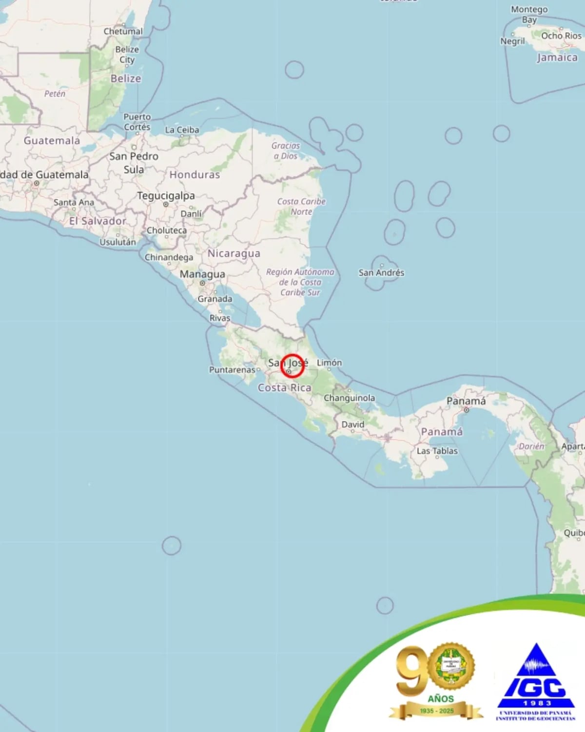 VIDEOS | ¡Madrugada de terror en Costa Rica! Dos fuertes sismos en menos de tres minutos sacuden el país