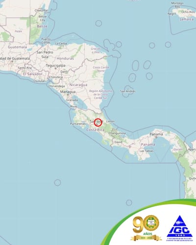 VIDEOS | ¡Madrugada de terror en Costa Rica! Dos fuertes sismos en menos de tres minutos sacuden el país