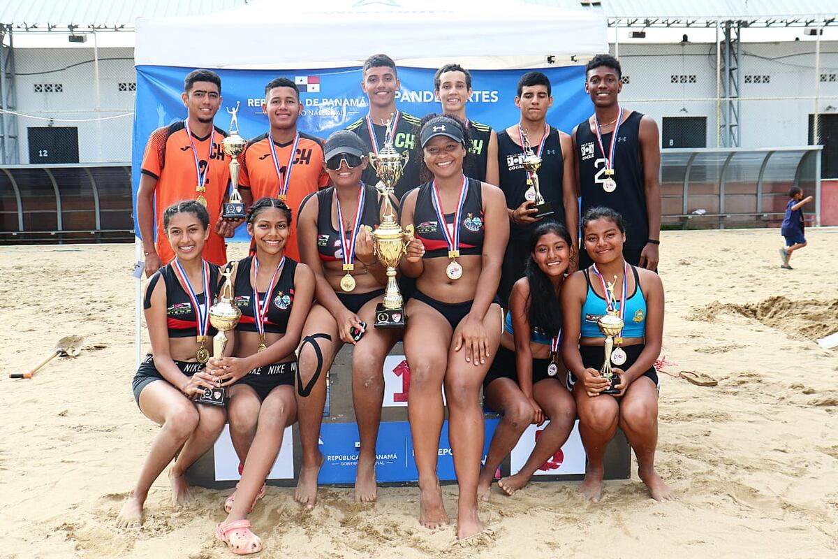 Chiriquí domina el Nacional Sub-21 de voleibol de playa 