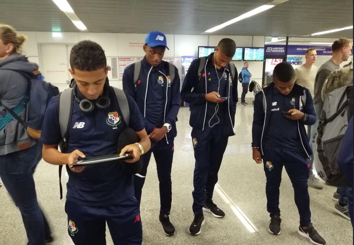 La Sub-20 de Panamá ya está en suelo polaco