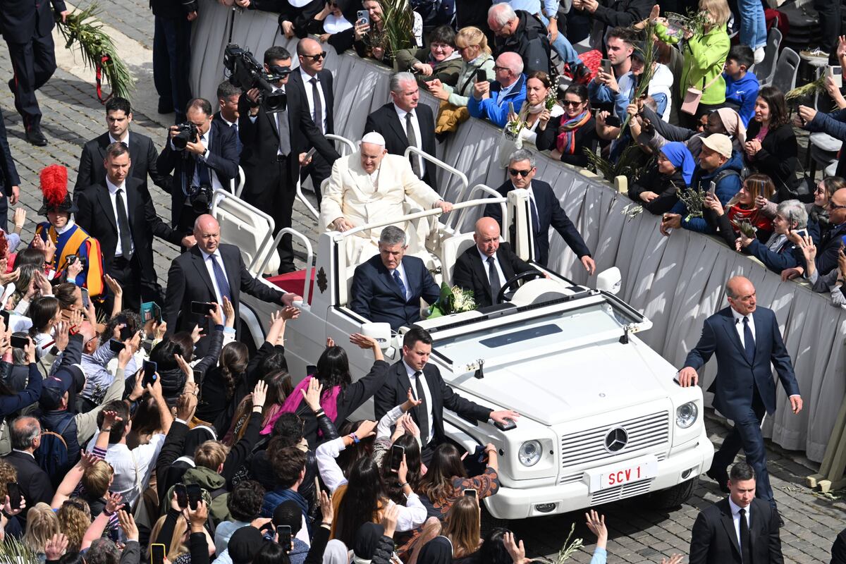 Papa Francisco da inicio a los ritos de Semana Santa