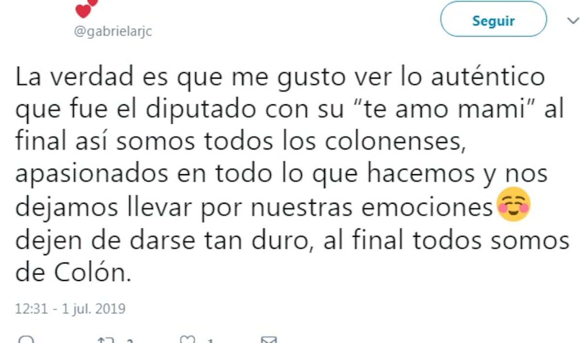 ‘Te amo, mami’: Le grita un diputado a Zulay Rodríguez en el pleno de la Asamblea