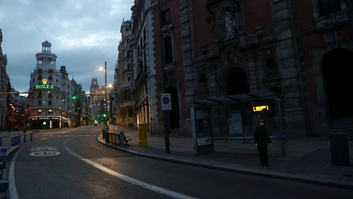 Madrid bajo confinamiento, otra vez