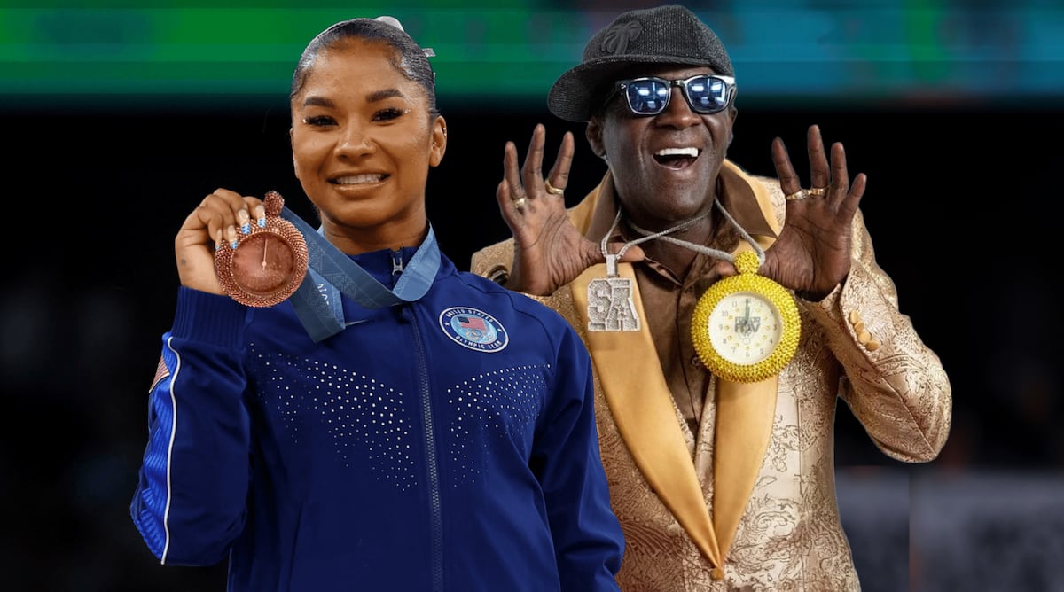 Flavor Flav se une a Jordan Chiles en polémica por medalla de bronce en ejercicio de suelo