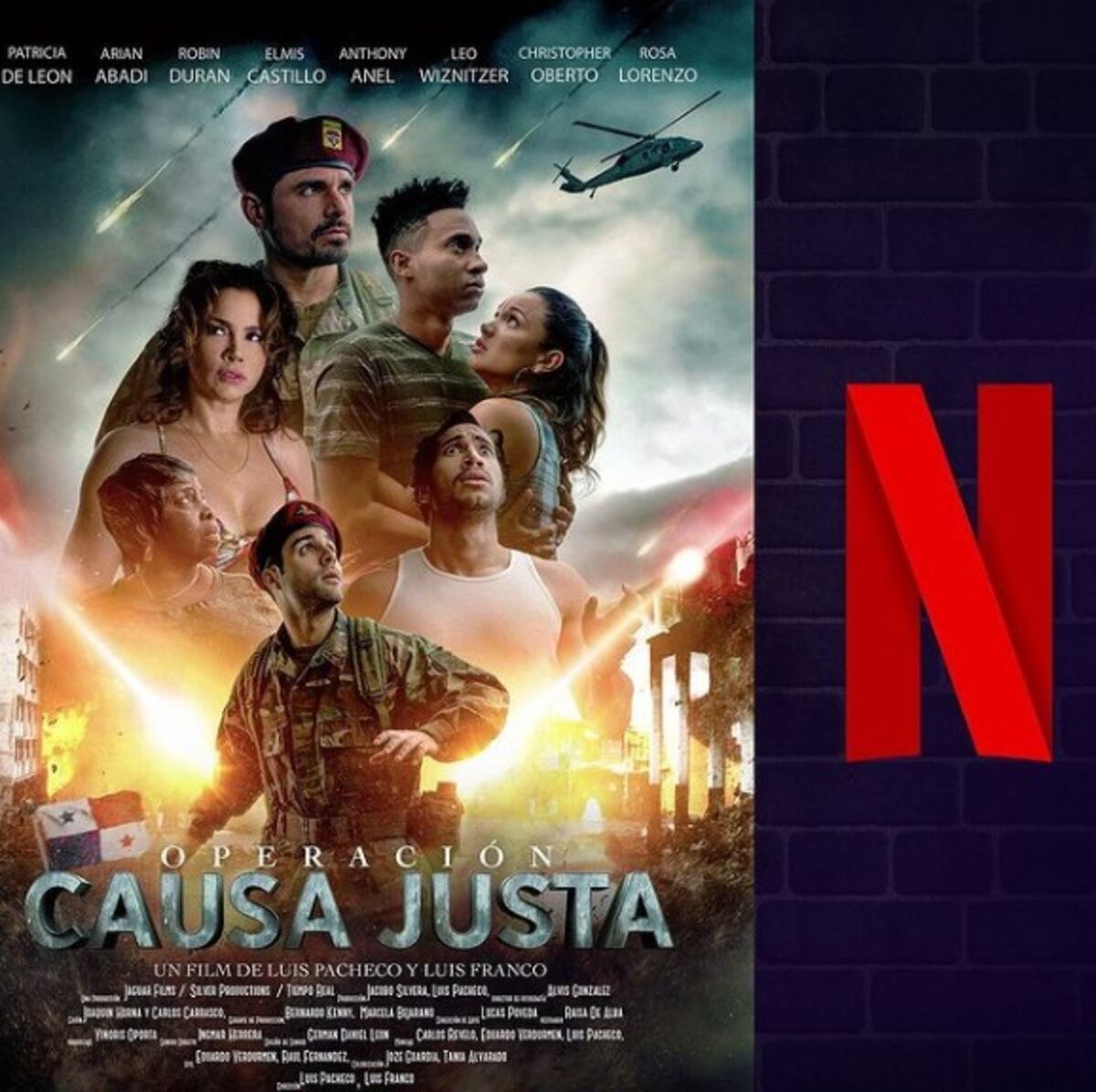 Apoyemos. Cinta panameña, ‘Causa justa’ disponible en Netflix