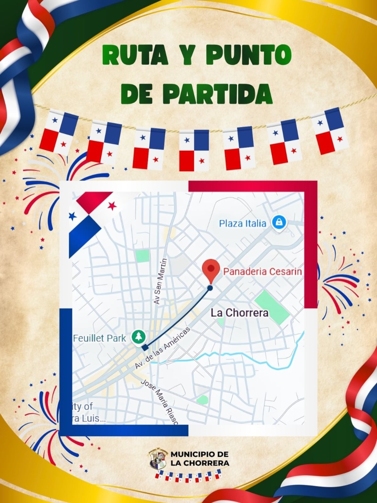 ¡Sí habrá desfiles patrios en La Chorrera! Recortan la ruta y solo participarán colegios del distrito