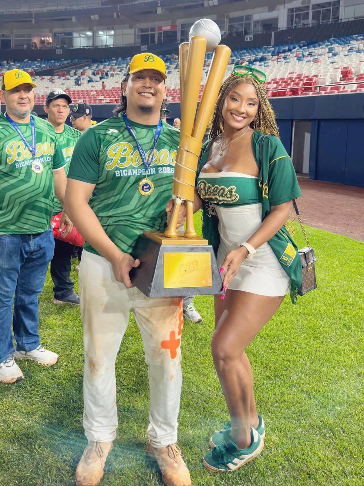 ‘Tortuguera hasta lo último’: Daluna celebró con todo el campeonato de Bocas del Toro en el Béisbol Mayor