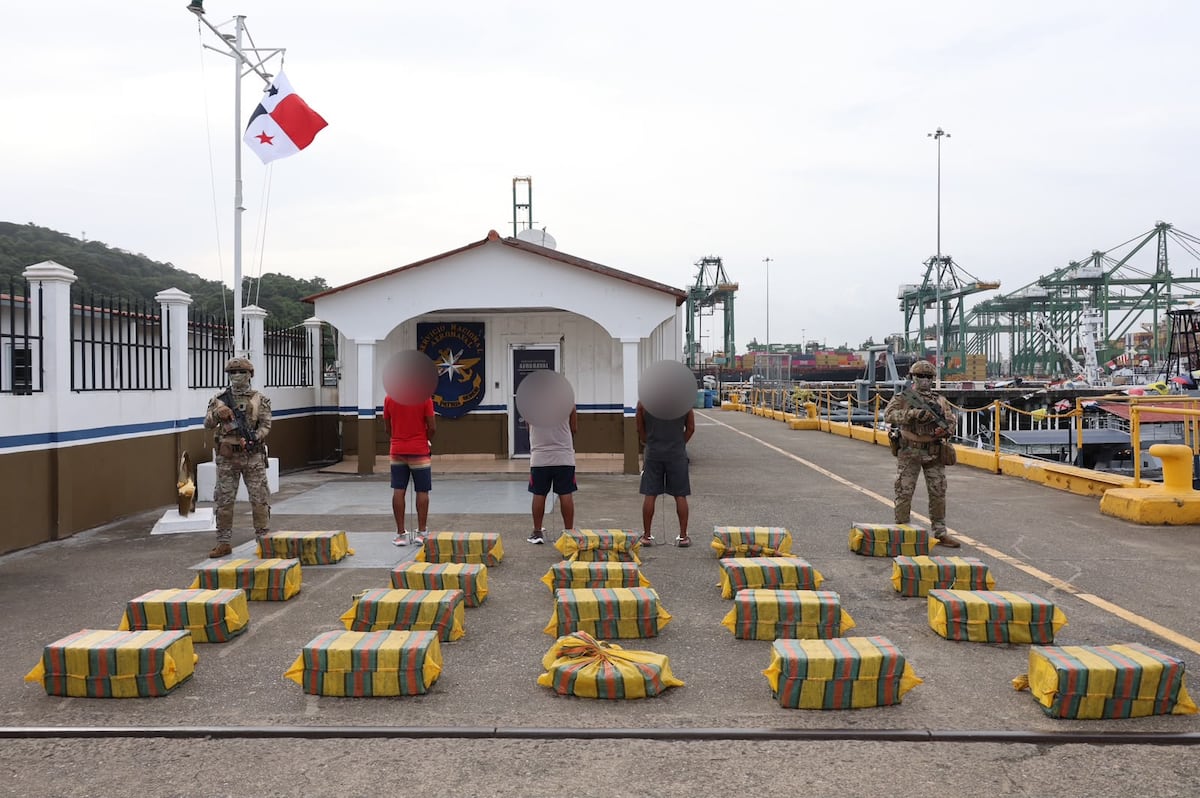 Ni el olor a pescado logró esconder los 571 paquetes de presunta droga
