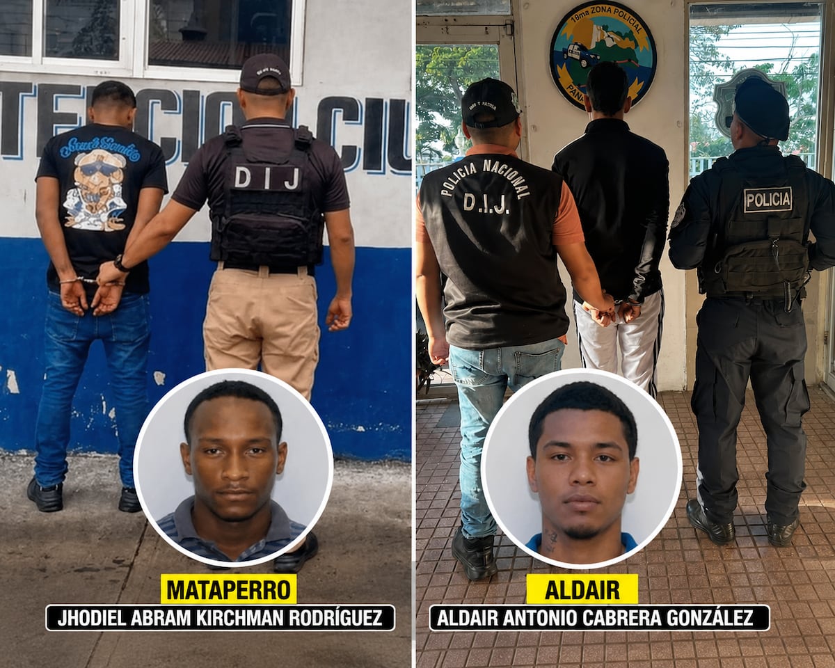 Golpe a la lista de los más buscados por homicidios en Colón y Veraguas: aprehenden a ‘Mataperro’ y a Cabrera; ‘Cocobatro’ sigue prófugo