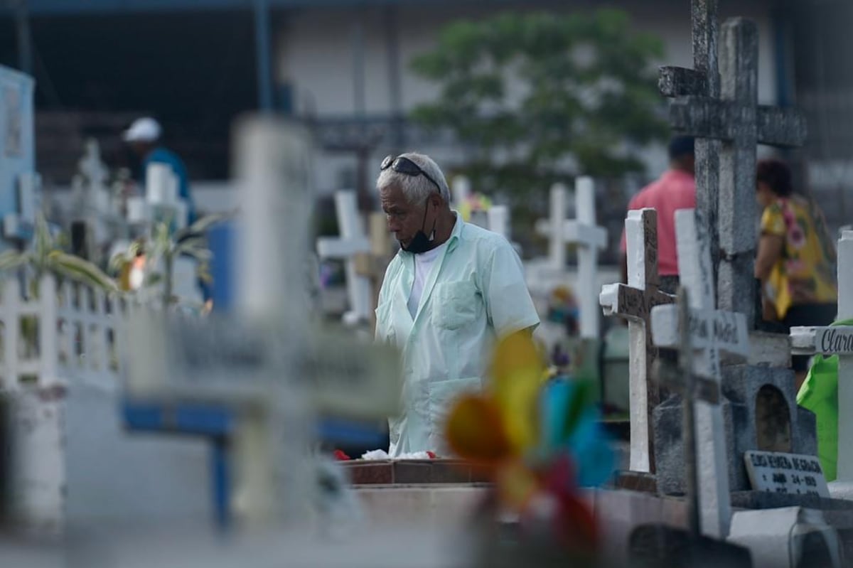 A muchos les tocó visitar a su madre en su última morada. Video