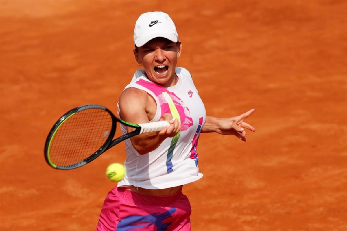 Halep tumba a Muguruza y es la primera finalista en Roma