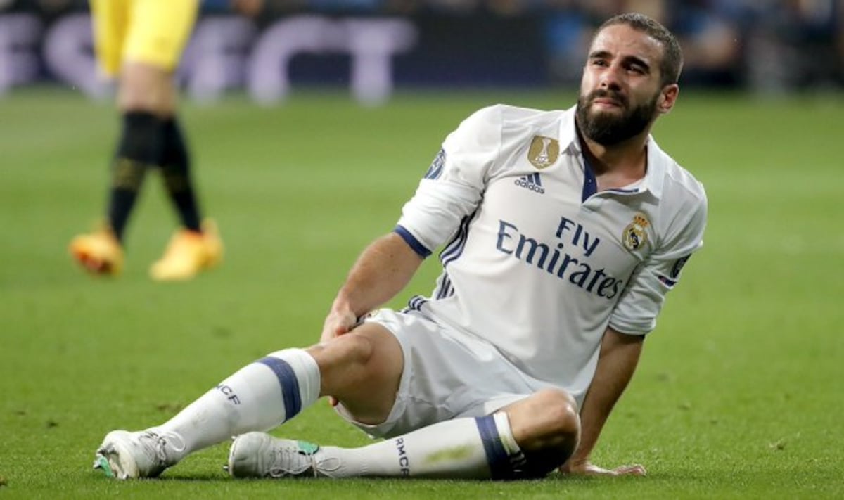 Atención madridistas: Dani Carvajal sufre lesión y será baja dos meses