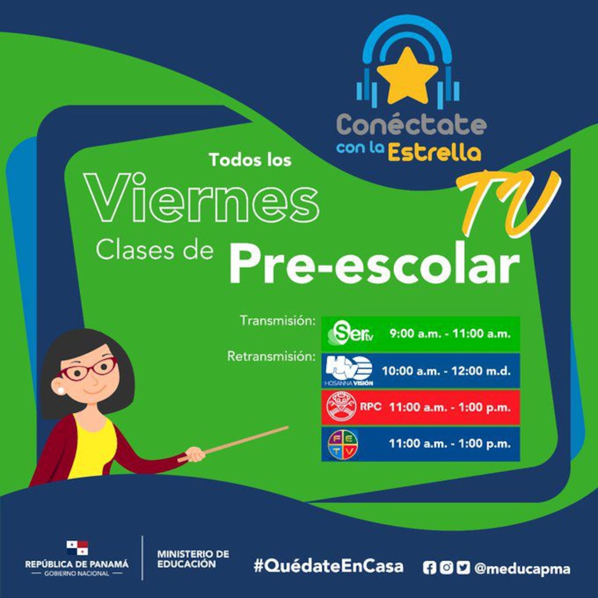 Atención. Este viernes las clases serán para los niños de preescolar