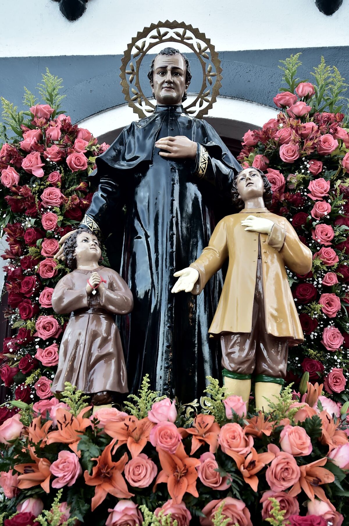 Saludan a Don Bosco en el Rincón de Las Palmas de Penonomé