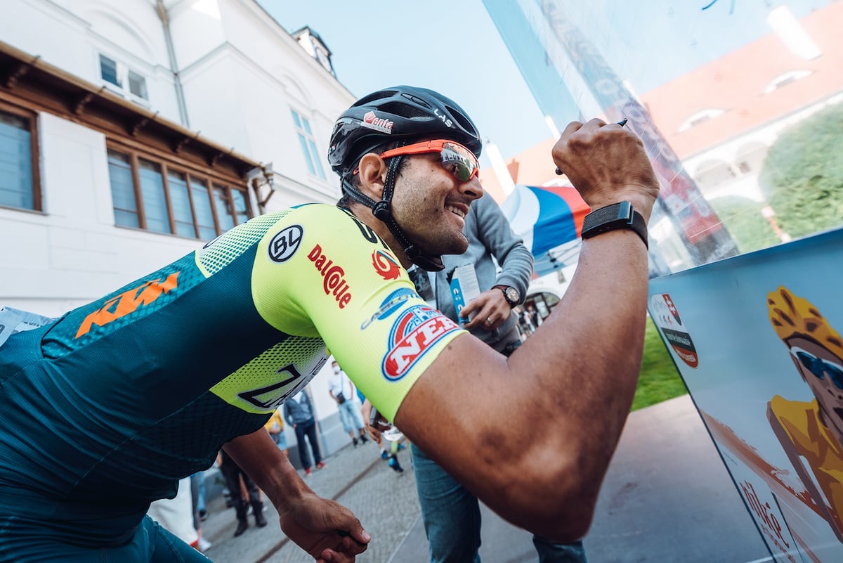 Ciclista panameño Roberto González fue el mejor de su equipo en otro Tour