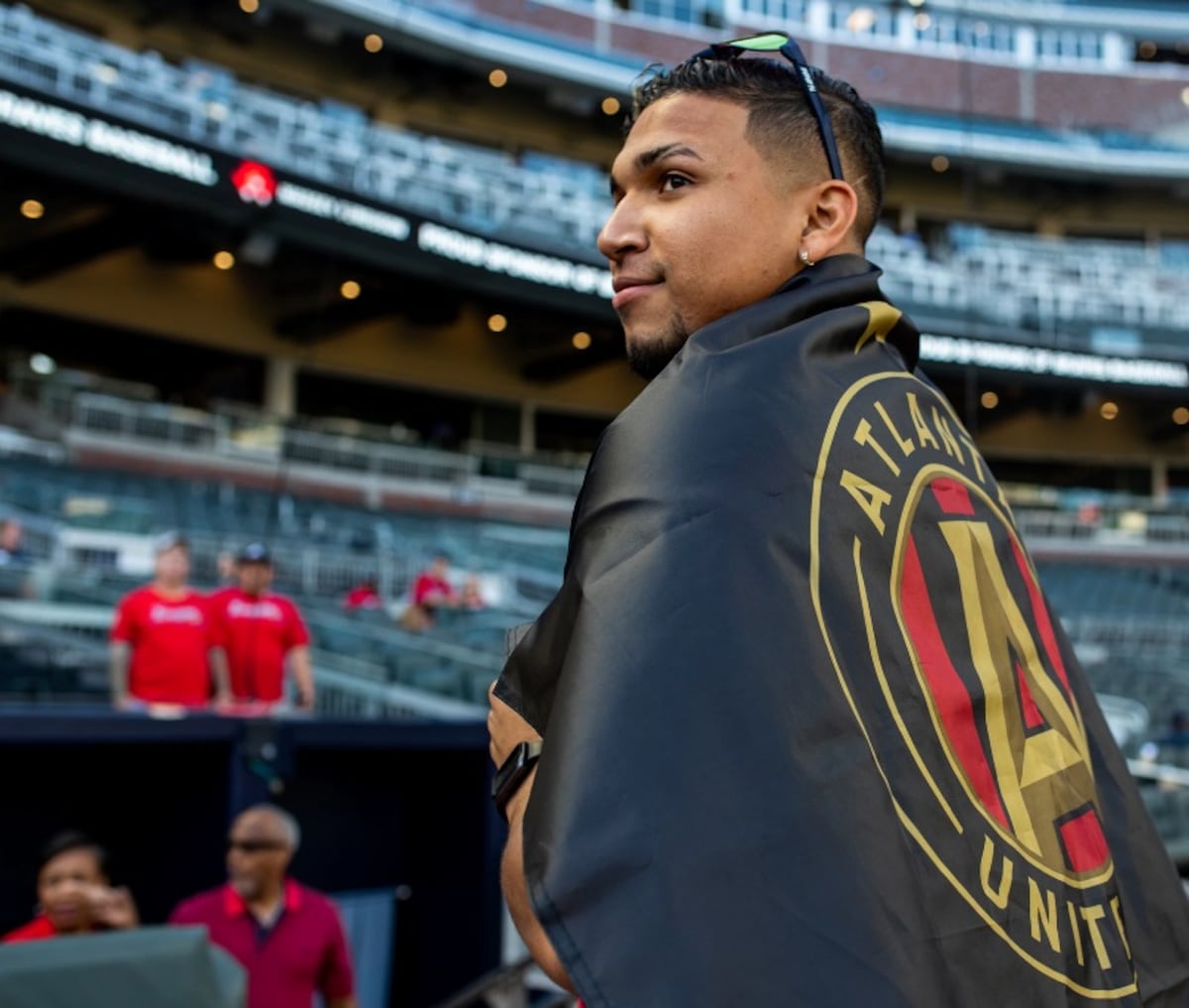 El panameño Johan Camargo se quita la piel de los Bravos y se pone la del Atlanta United