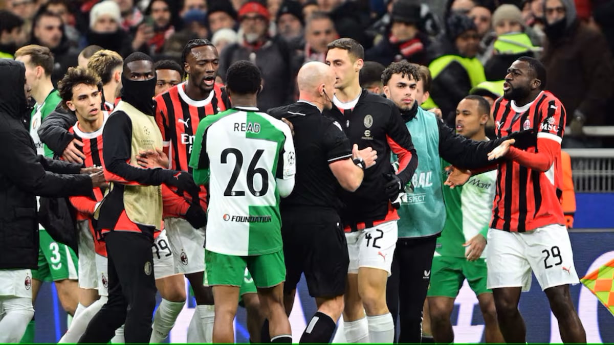 AC Milan eliminado de la Champions League tras empate con Feyenoord