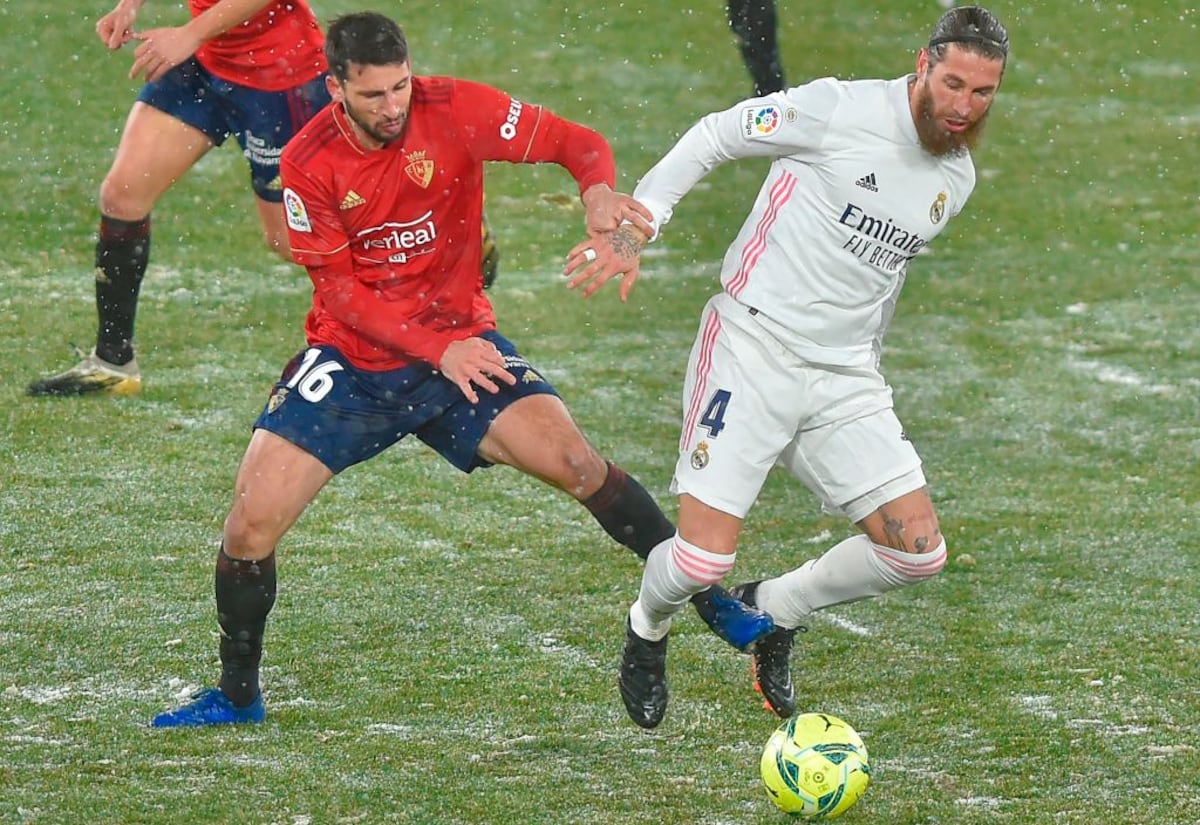 Las fuertes nevadas en España siguen afectando los planes del Real Madrid