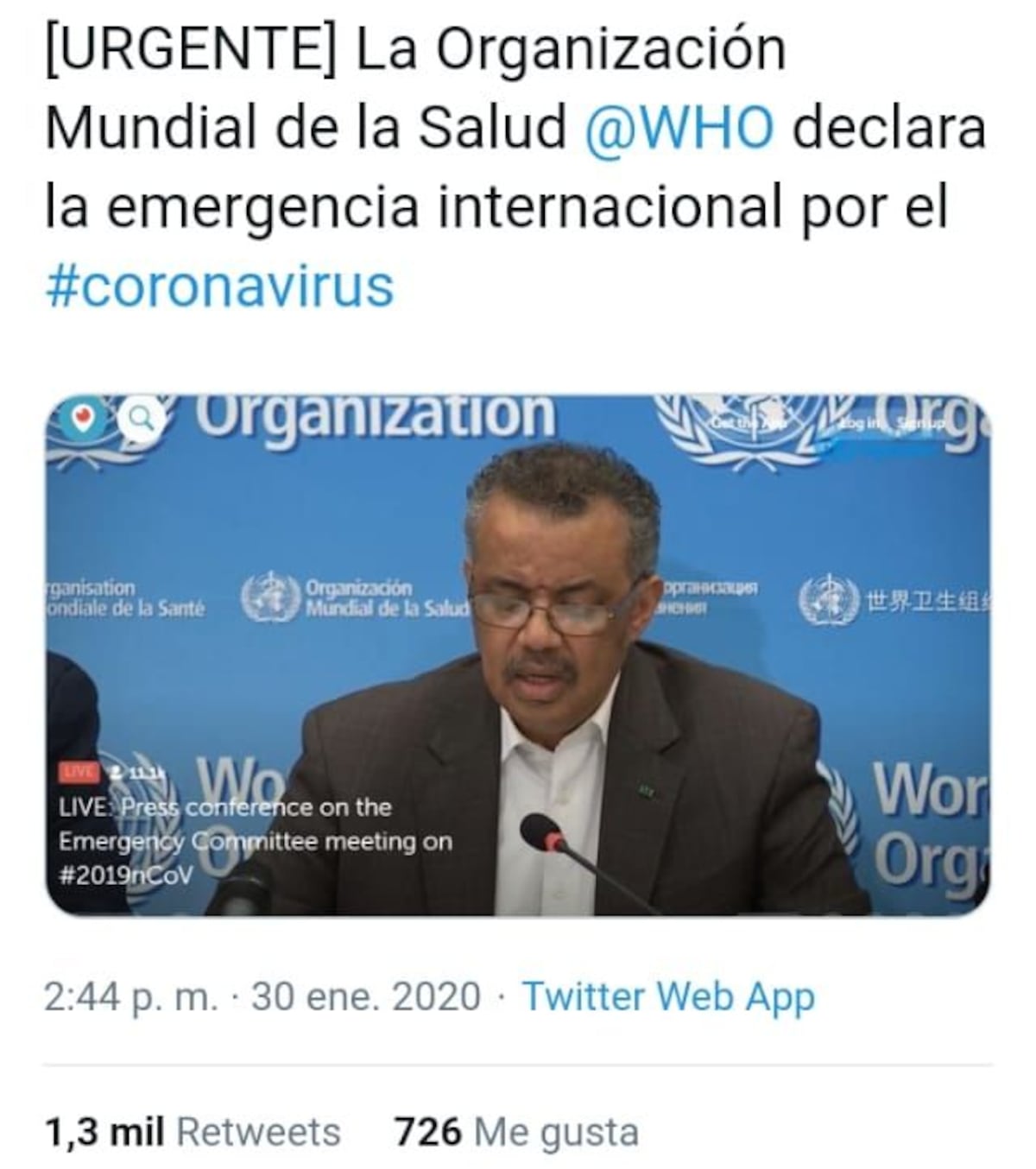 Panameños piden al Gobierno que se suspendan los Carnavales tras la alerta mundial que declaró la OMS