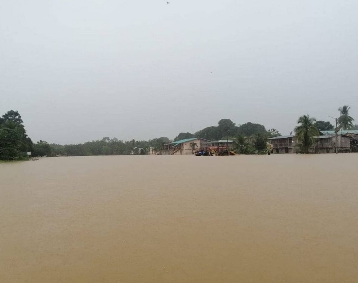 Tras las intensas lluvias, varias comunidades resultaron afectadas por las inundaciones en Darién