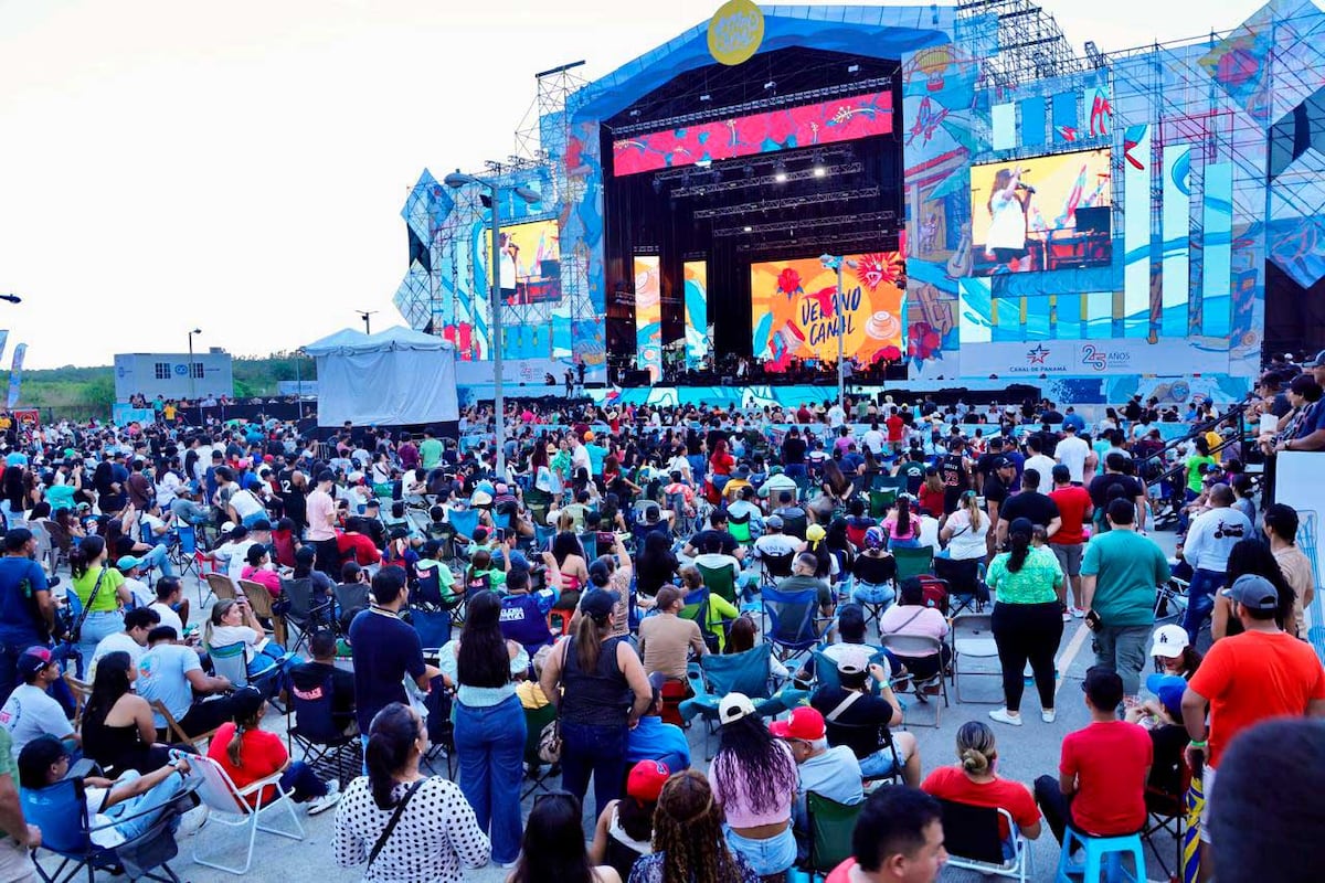 Verano Canal 2025 en Chiriquí fue una fiesta de cultura y música para celebrar la historia Panameña