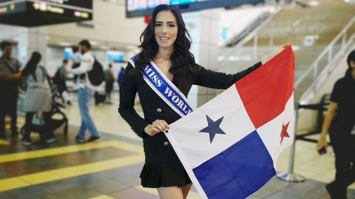 La acompaña una tremenda asesora: Miss World Panamá planta bandera en Londres