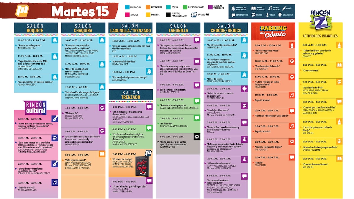 Mañana 15 de agosto comienza la Feria del Libro: estas son las actividades del primer día