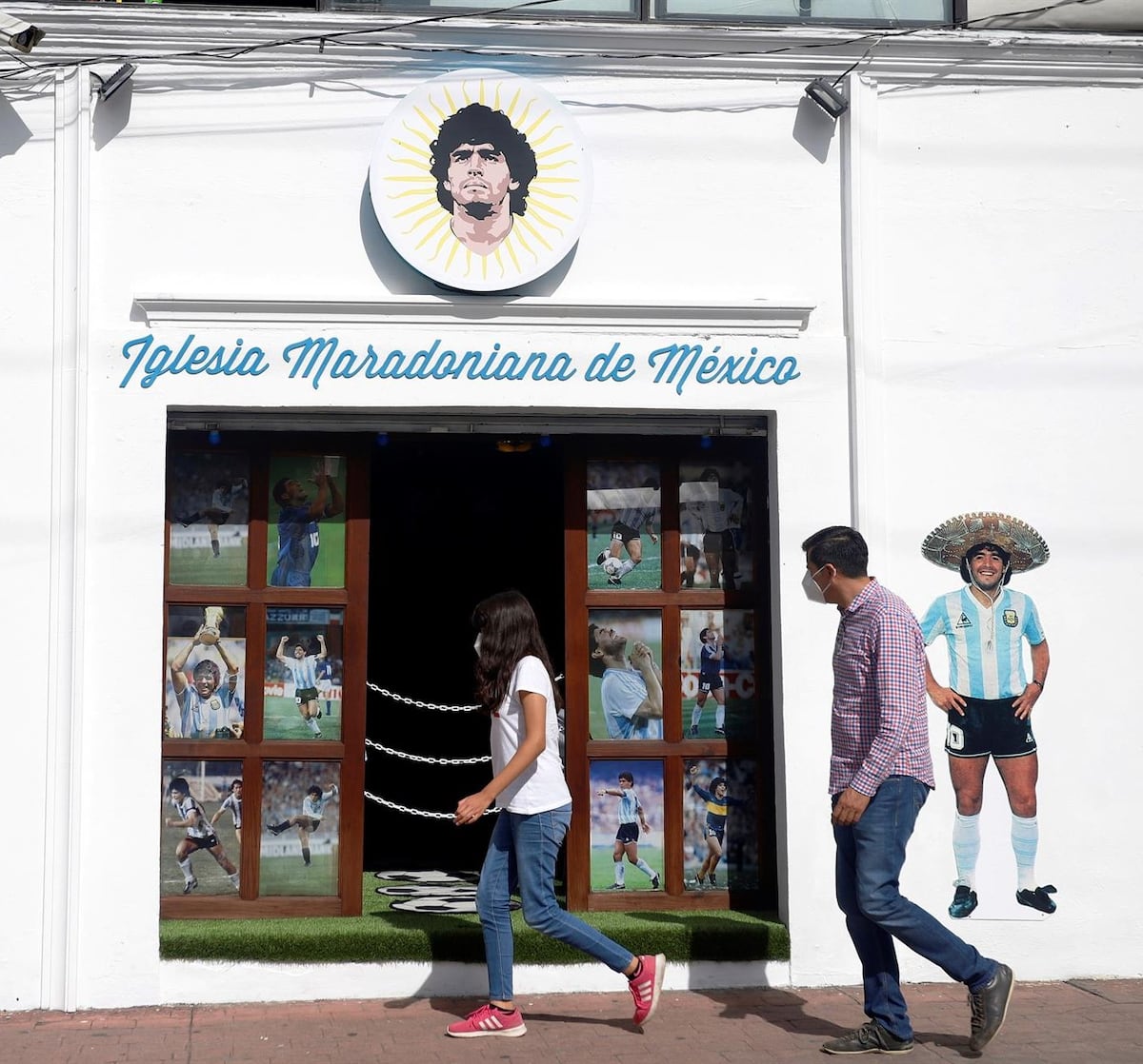 México ya tiene una iglesia para ir a adorar a Maradona