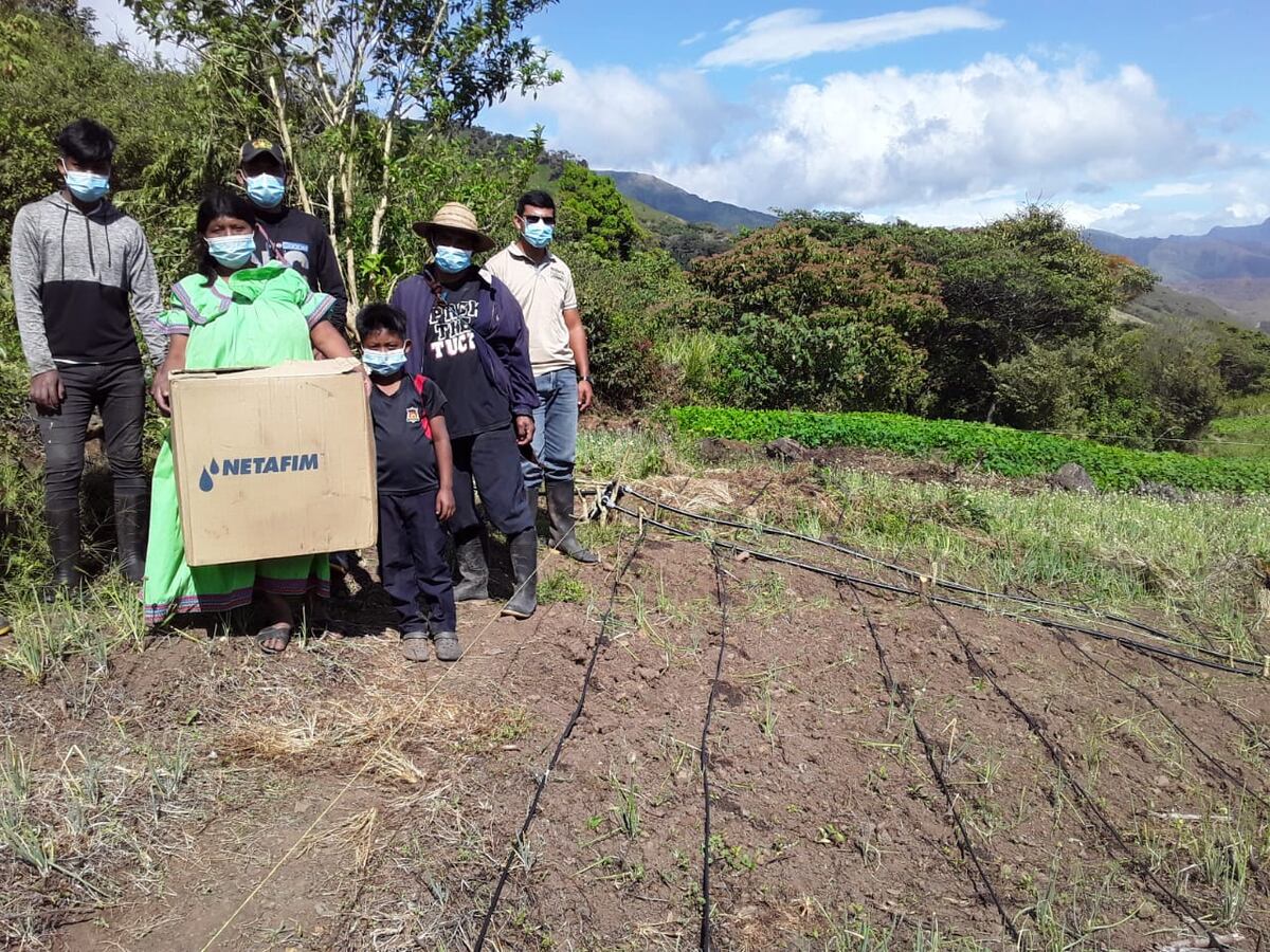 Embajada de Israel dona sistema de riego por goteo a granjas del Patronato de Nutrición en la Comarca Ngäbe Buglé