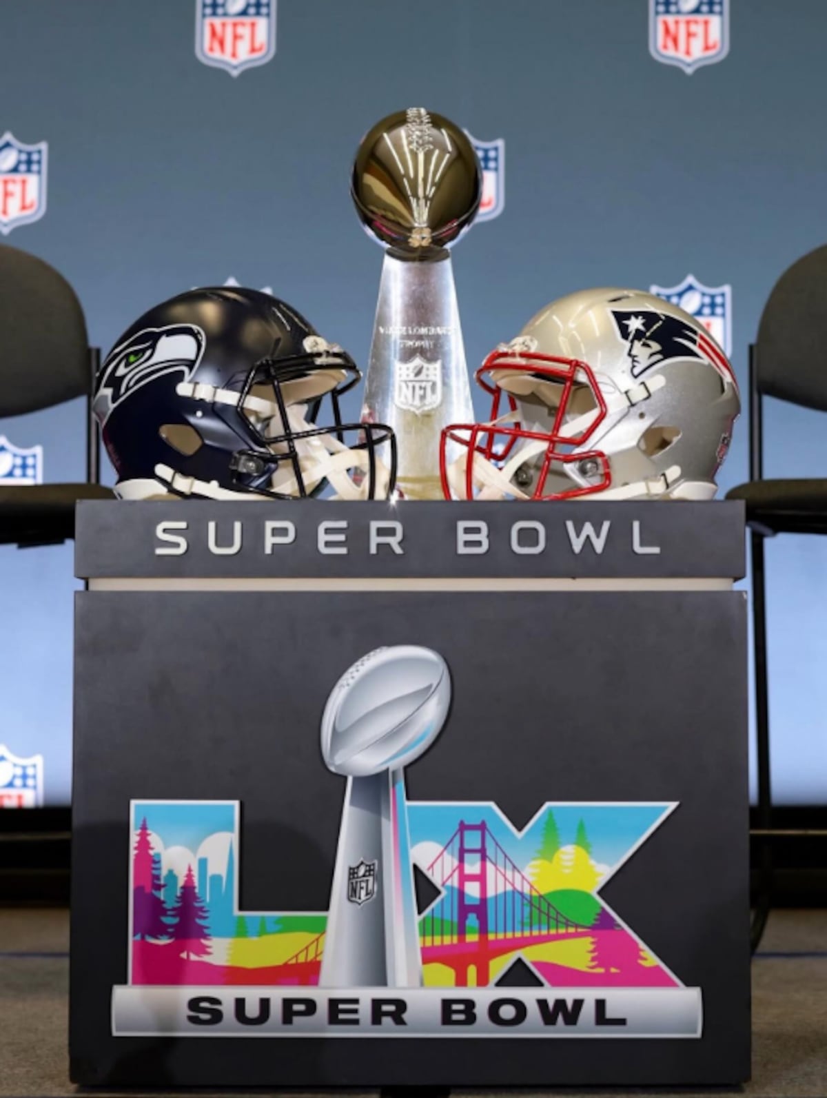 ¿Patriots o Seahawks? Todo lo que necesitas saber del Super Bowl 60 en San Francisco