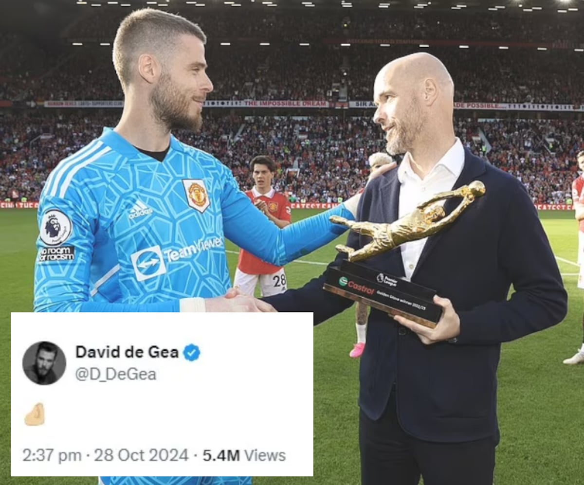 Adiós a Ten Hag: De Gea lanza indirecta tras la destitución del técnico holandés mientras Ruud van Nistelrooy asume las riendas del Manchester United