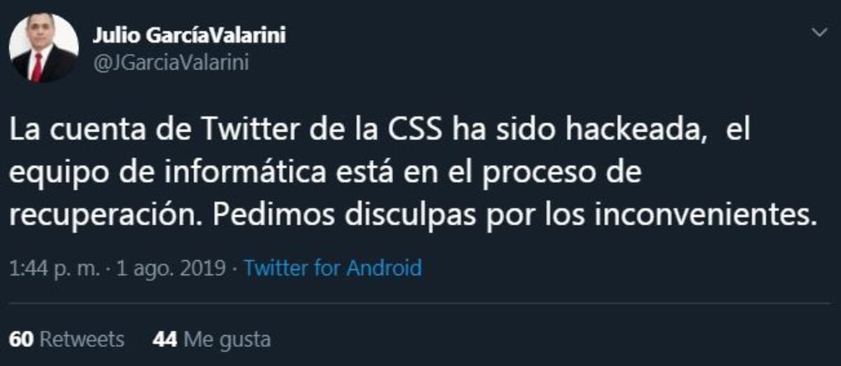 Escándalo. Amenazan de muerte a Nito. Hackeo en la cuenta del Seguro Social, hace publicaciones impactantes