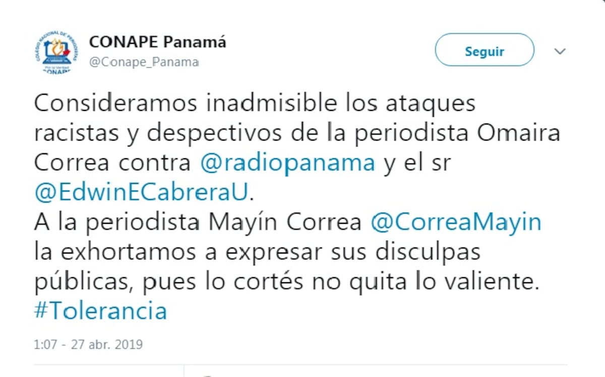 Circula en redes.  Mayín Correa insulta a Edwin Cabrera. Chequee lo que le dijo