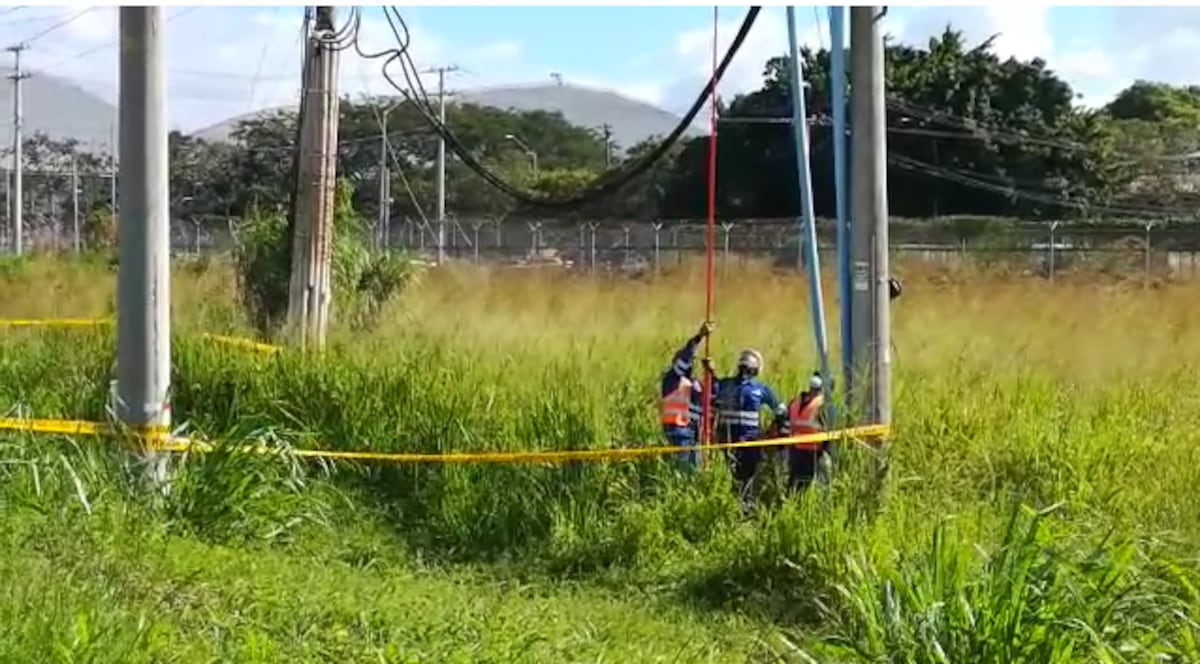 Encuentran a una persona muerta a la altura de Albrook. Video