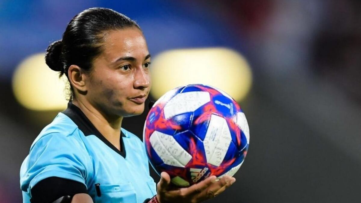 Histórico. Tres mujeres se toman el Mundial de Clubes de la FIFA