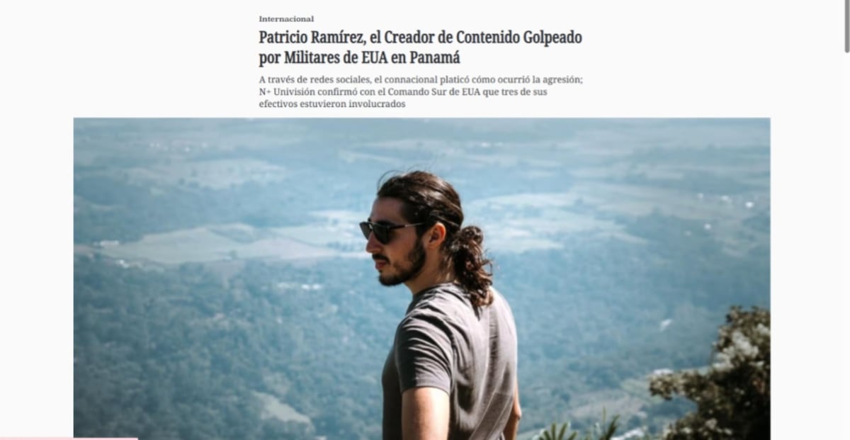 Golpiza a influencer mexicano en Panamá no se apaga: medios internacionales retoman el caso y Comando Sur investiga