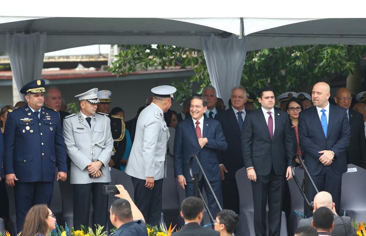 Cortizo aseguró que respetará el descanso de la tropa durante el cambio de mando de los estamentos de seguridad