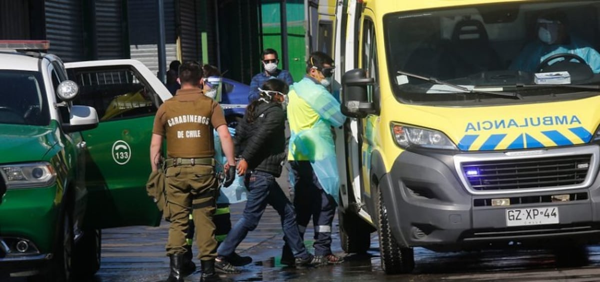 Mujer con coronavirus se fuga de hospital en Chile y provoca alarma en un concurrido mercado