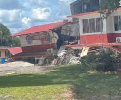 Cinco estaciones de Bomberos en Veraguas quedaron afectadas por el terremoto