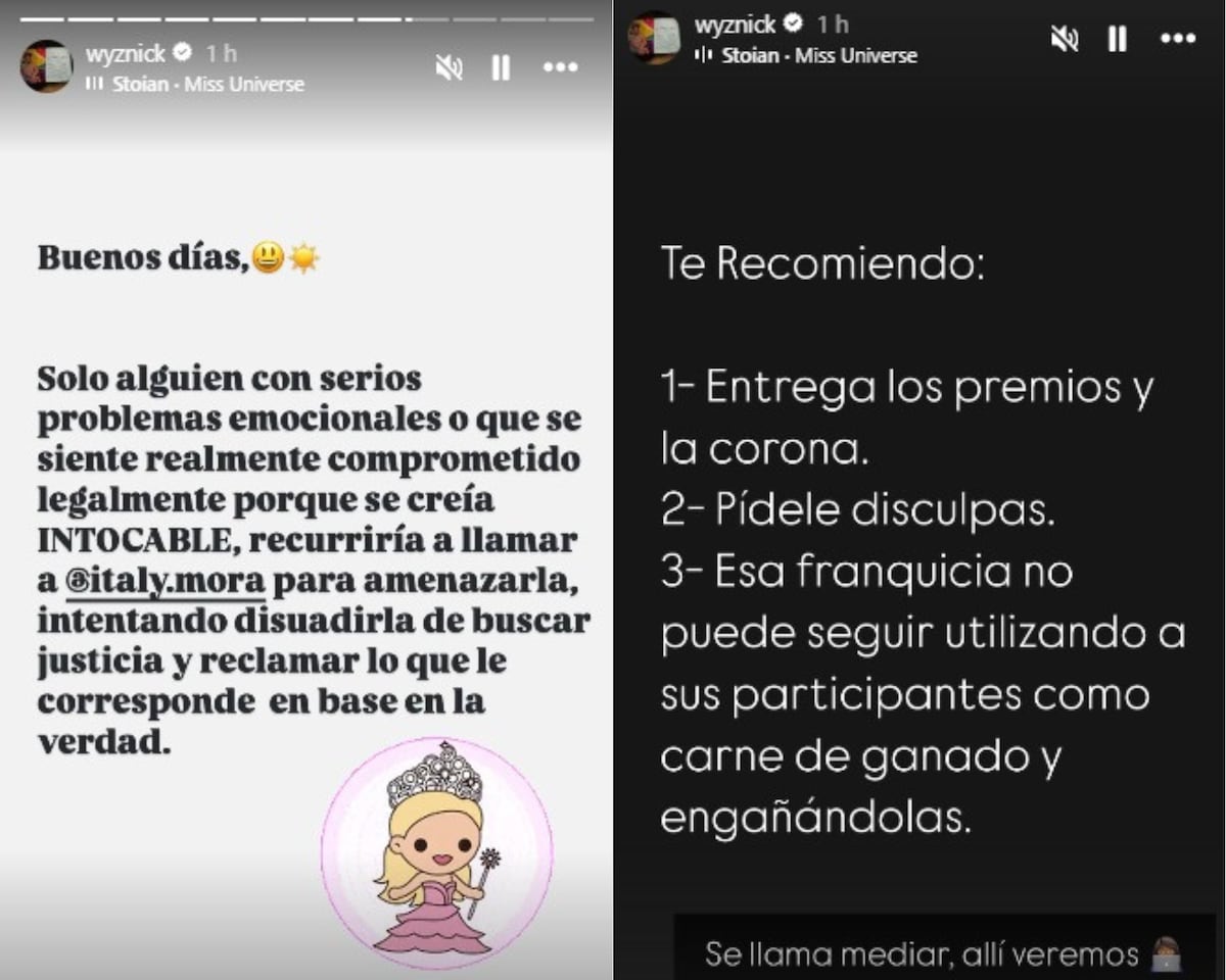 Italy Mora, otra vez en el ojo público, pero esta vez: ‘No tengo miedo, tus amenazas las llevaré al Ministerio Público’