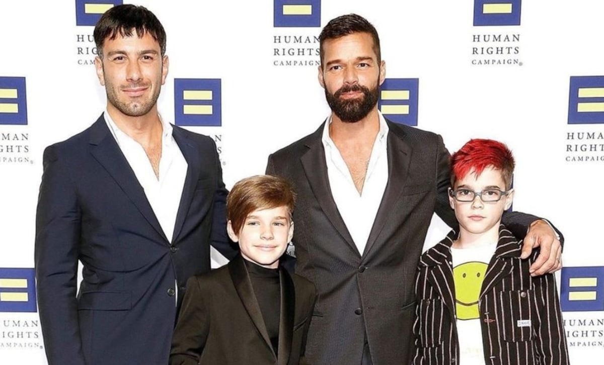 Estamos embarazados, el entusiasta grito de emoción de Ricky Martin al confirmar que viene su cuarto hijo