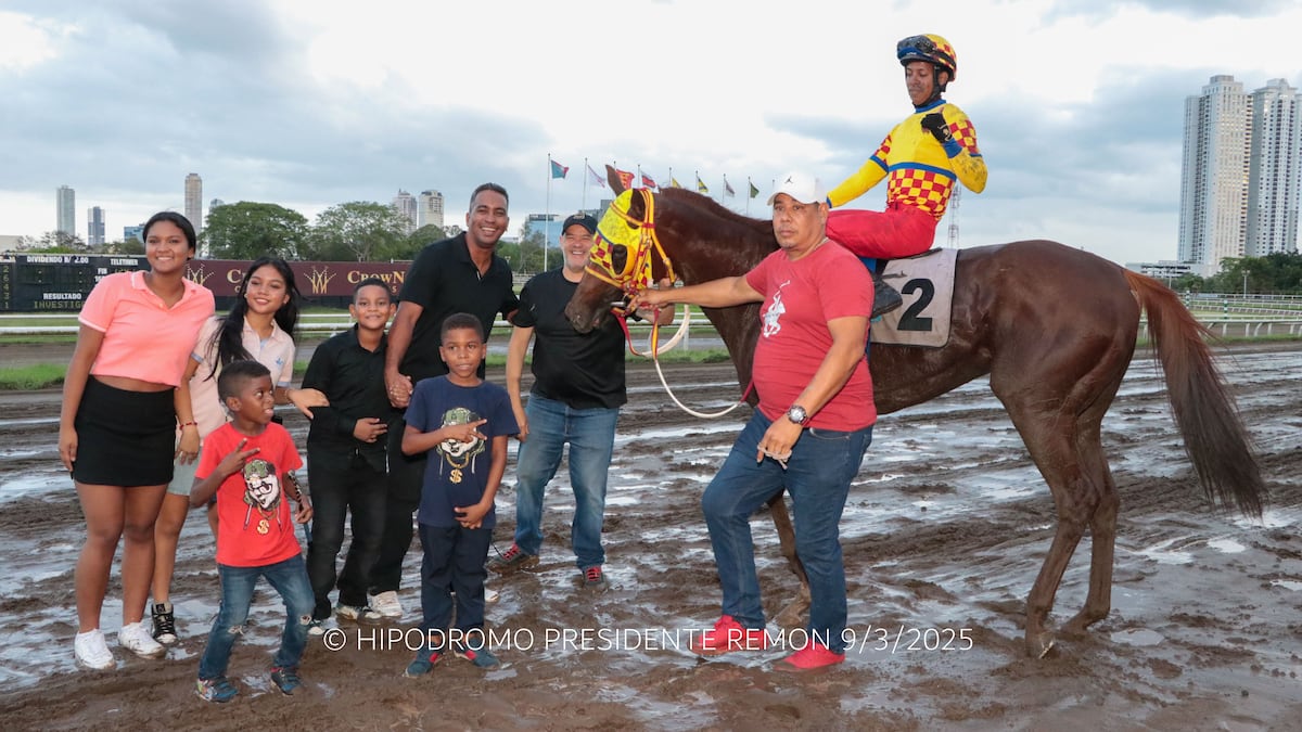 ‘El Rojo’ regresa triunfante al Hipódromo Presidente Remón