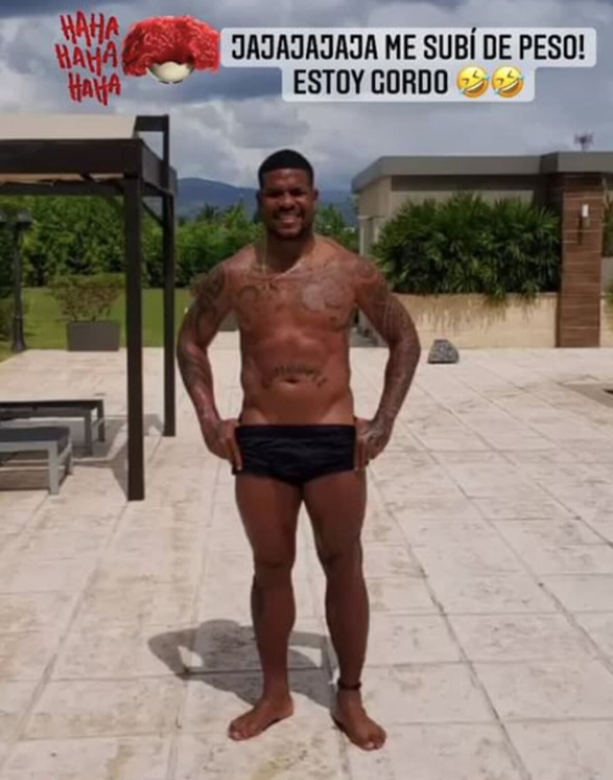 ‘Estoy gordo’. La foto de Román Torres minutos antes de ser convocado a la Sele