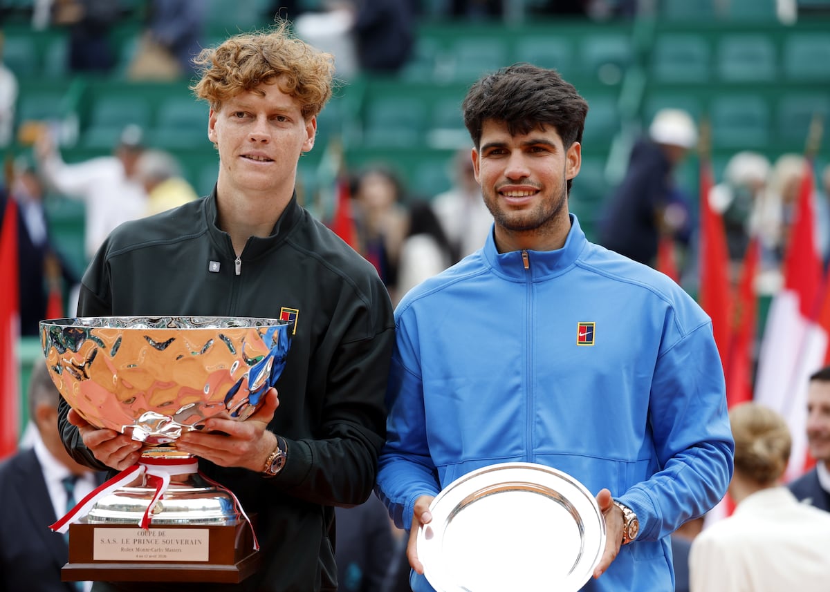 Jannik Sinner reina en Montecarlo y somete a Carlos Alcaraz