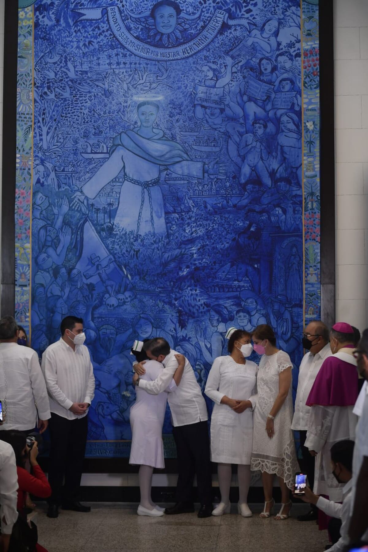 En este bicentenario, las autoridades recuerdan a los caídos por la pandemia de la covid-19