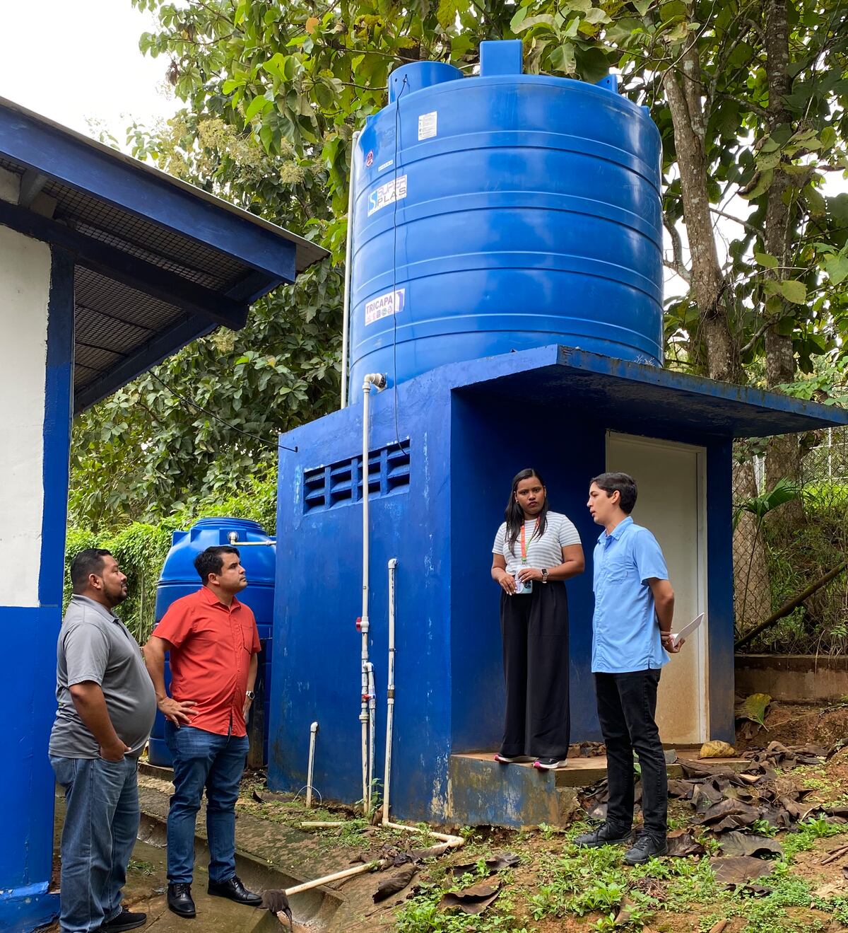 Arraiján apuesta por la recolección de agua de lluvia en escuelas con nuevo plan piloto