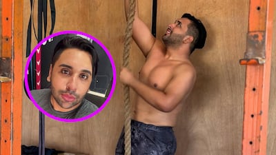 ‘Cinco minutos de cardio y ya vi la luz’: Yedgar muestra su intensa rutina de ejercicio + VÍDEOS